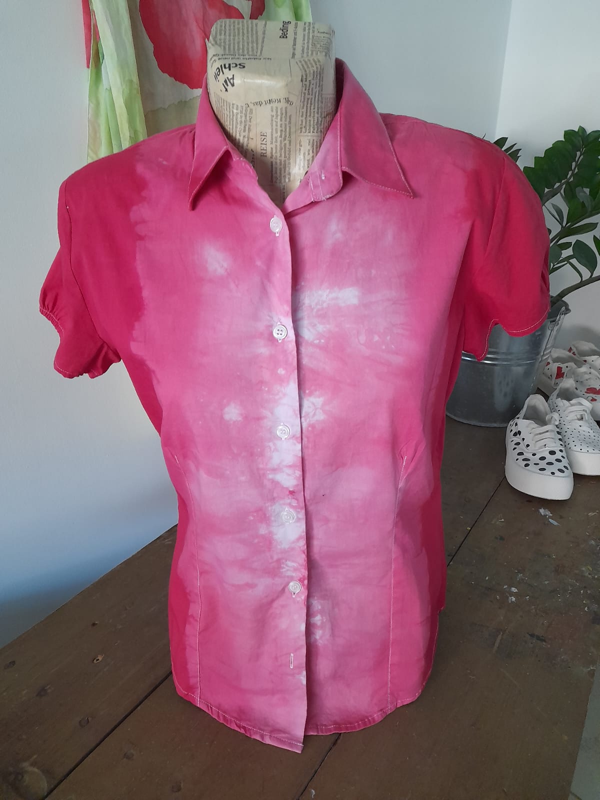 Ръчно багрена риза