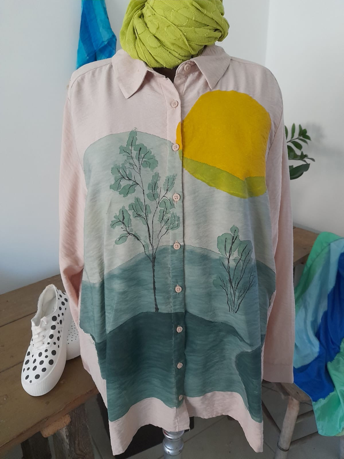 Рисувана риза