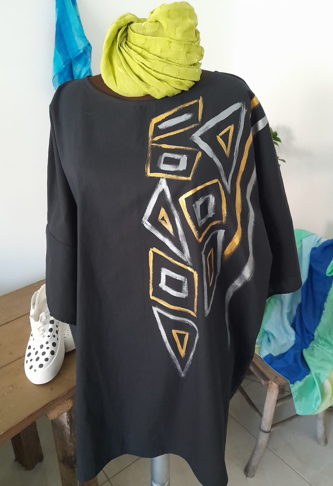 Ръчно рисувана блуза