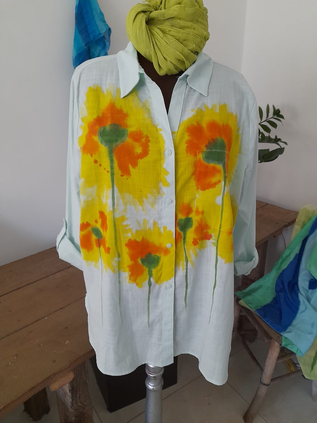 Рисувана риза