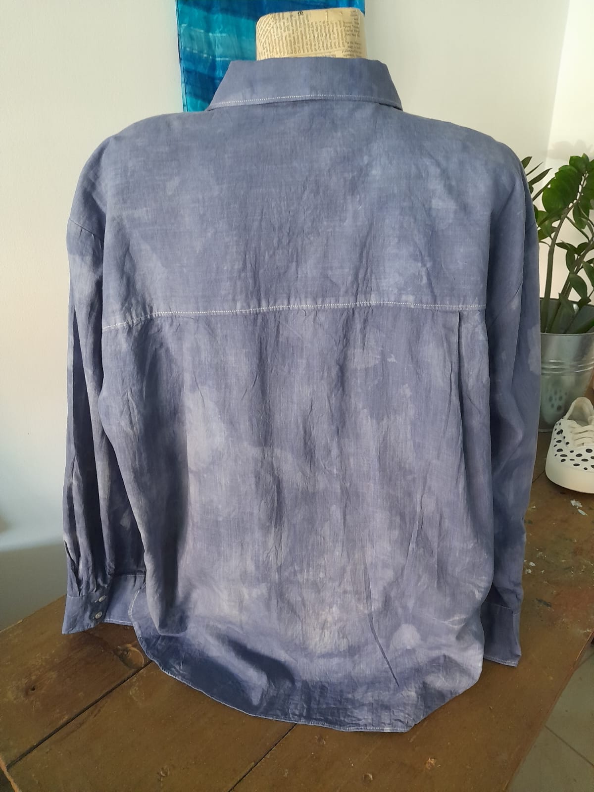 Ръчно багрена риза